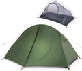 Lightweight Waterproof Backpacking Tent for One Person with Footprint - Ideal for Camping and Hiking