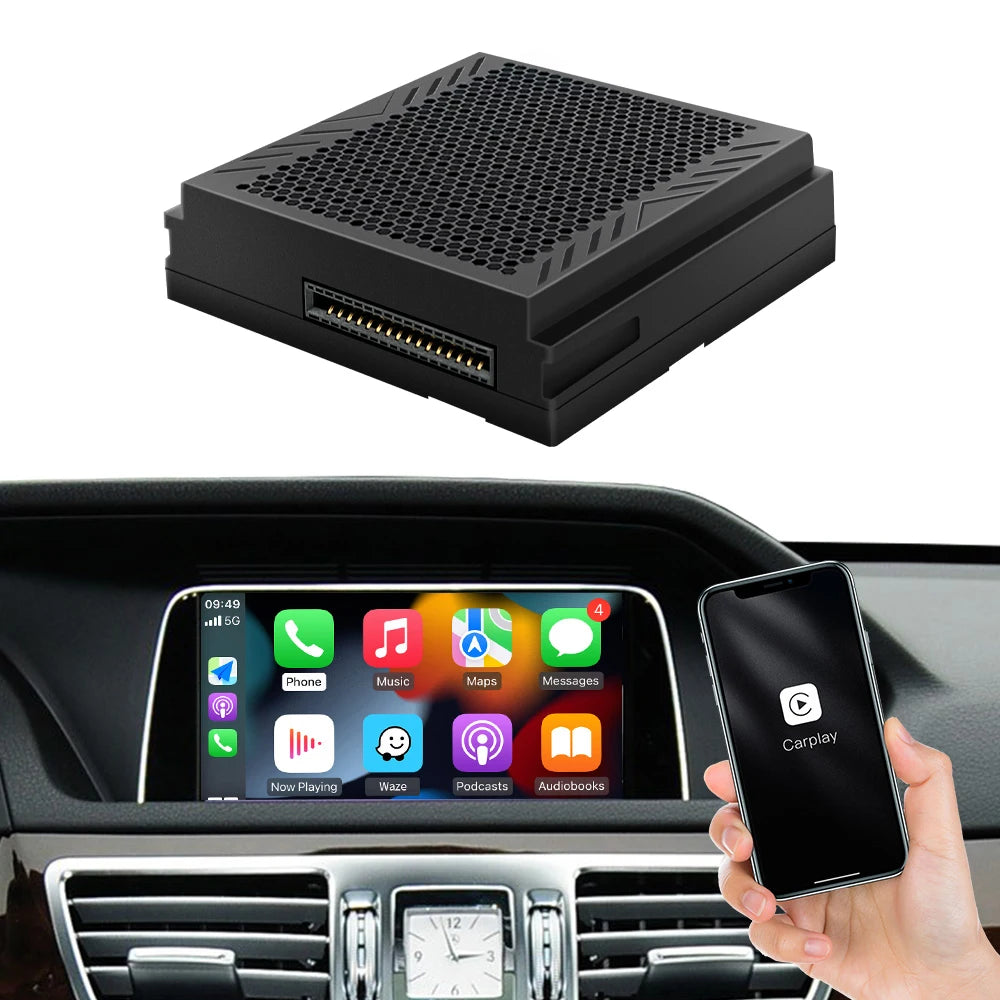 Wireless Carplay Suitable For Mercedes Benz A B C E CLA GLA GLK ML Sprinter NTG4.5 Becker Module Android Auto Navigation