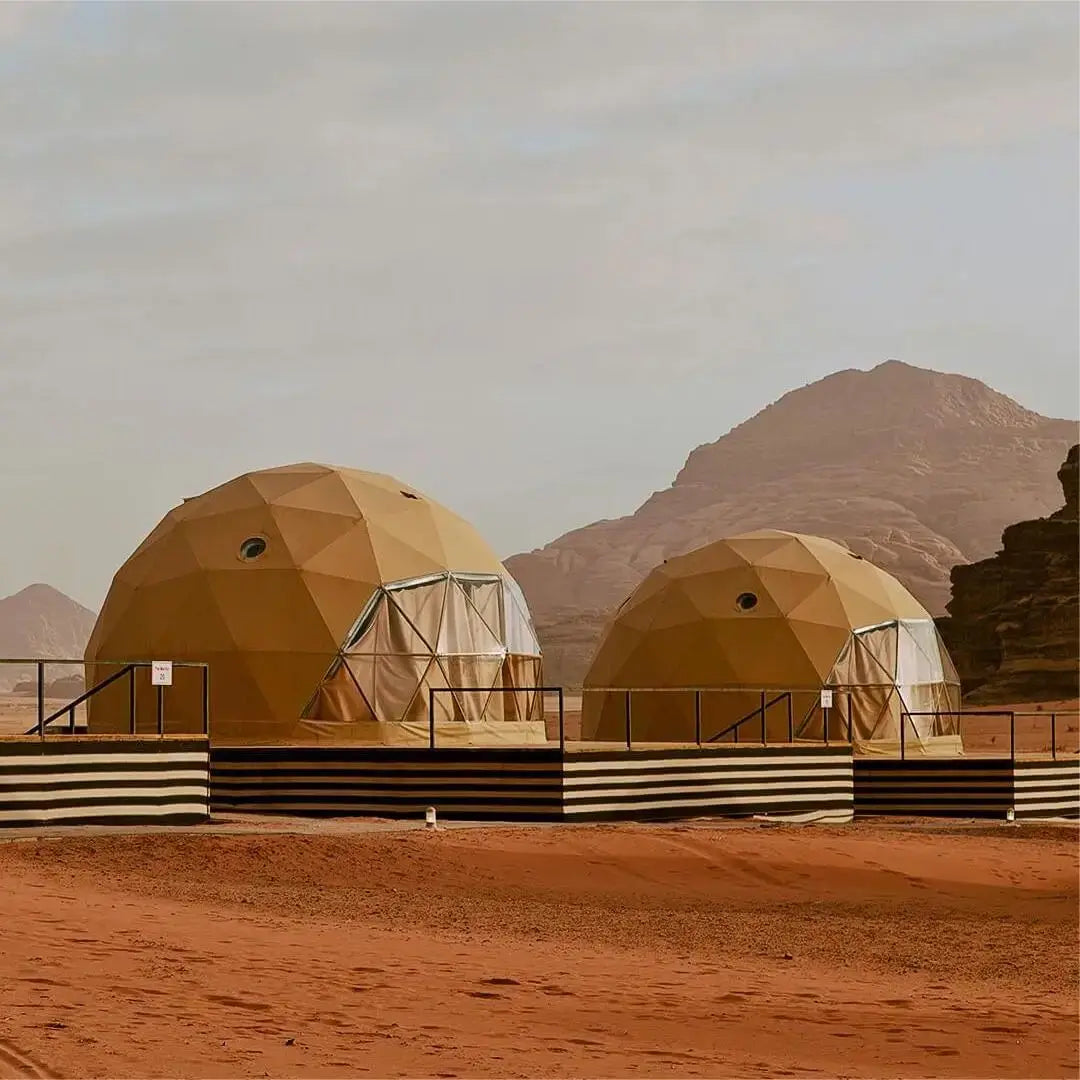 Geodesic Dome Manor – Luxury Glamping Dome for Greenhouse, Holiday Resort & Outdoor Retreats