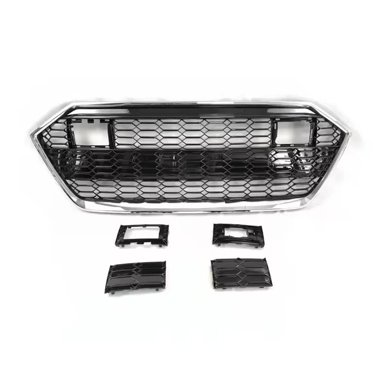 RS7 Style Front Grille with ACC for Audi A7 S7 C8 2019-2025 | Upgrade Kit