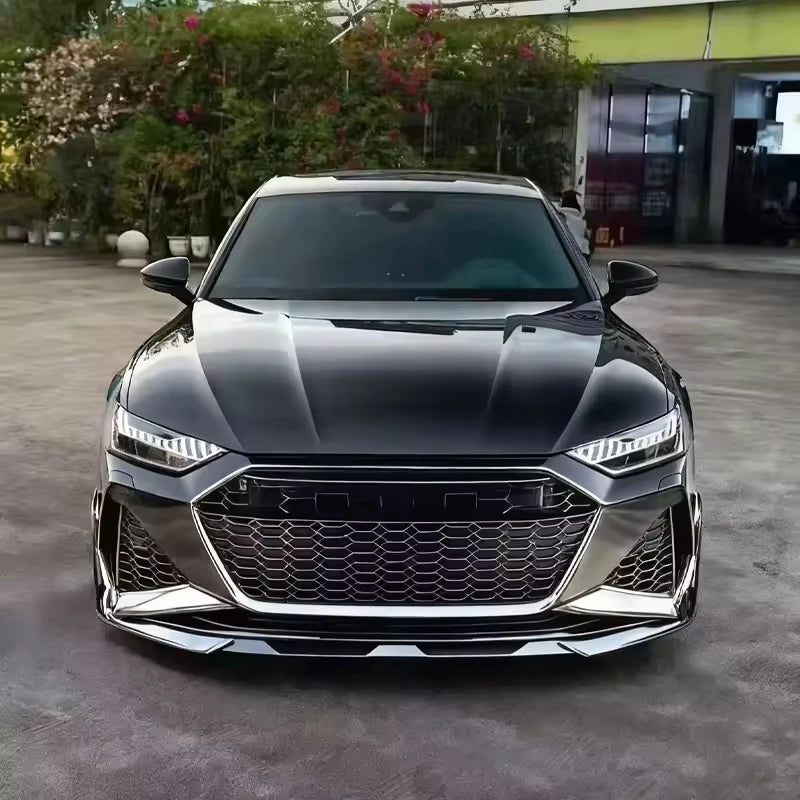 RS7 Style Front Grille with ACC for Audi A7 S7 C8 2019-2025 | Upgrade Kit