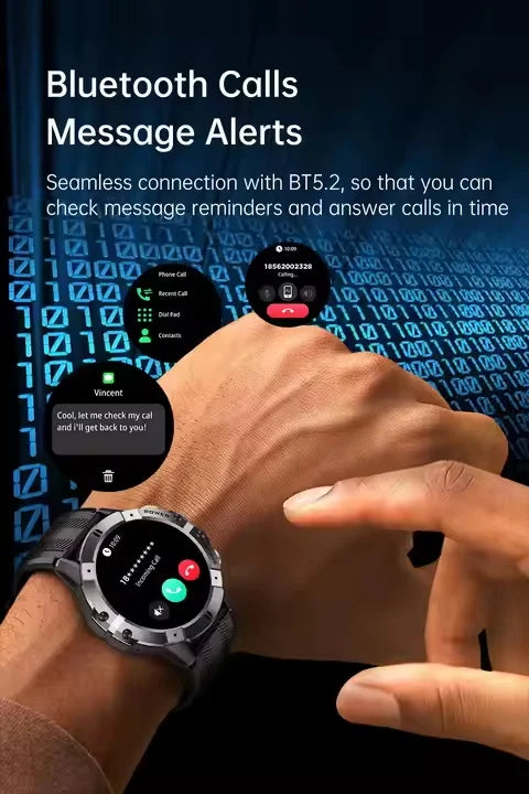 C29 Sports Smart Watch | 1.52" Display, BT Calling, Heart Rate, 1ATM Waterproof