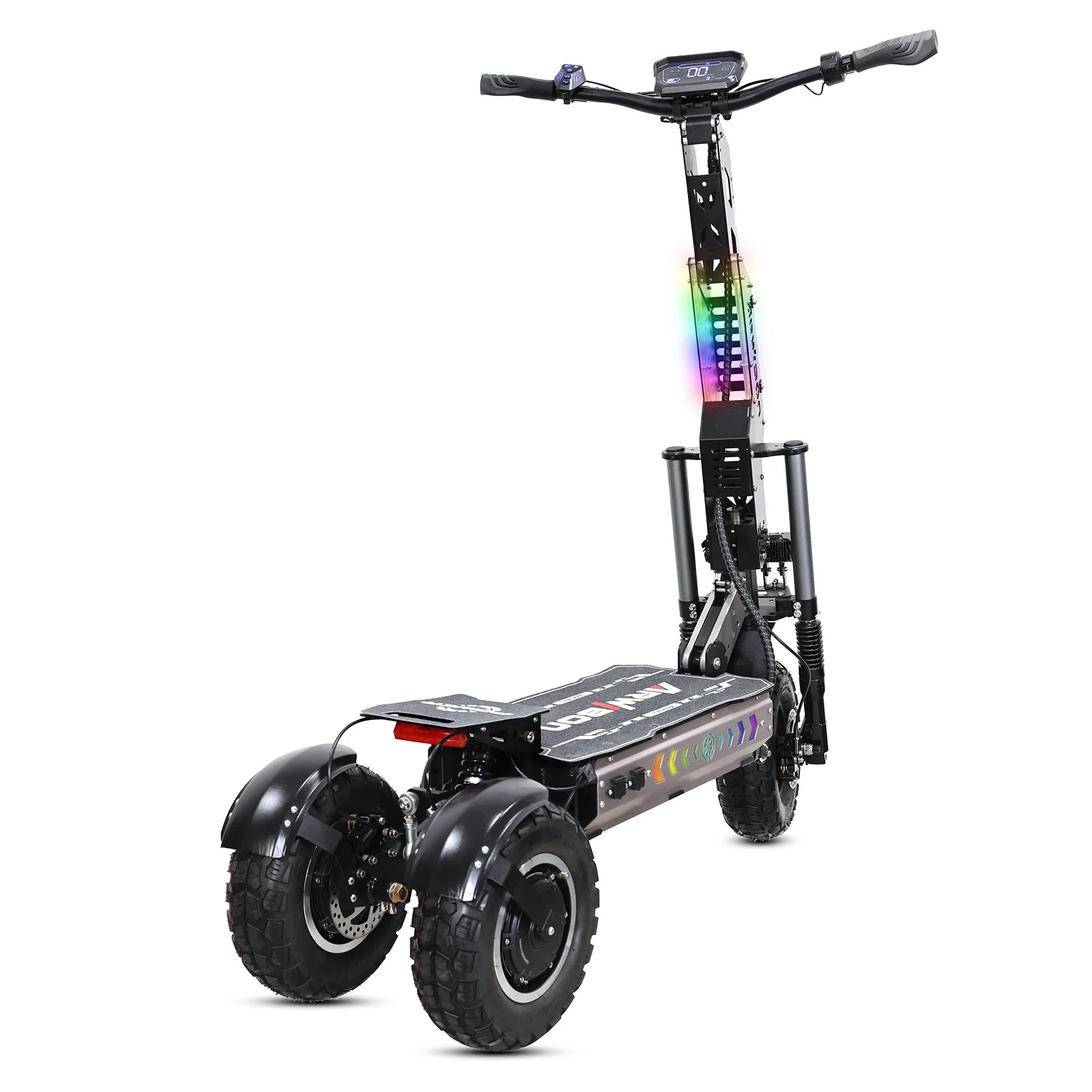 Arwibon MT30 Off-Road Electric Scooter | 6000W, 3 Wheels, Foldable, Adults