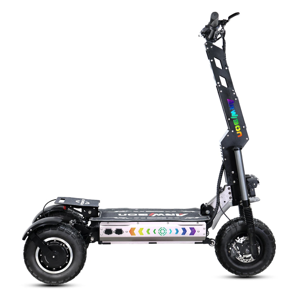 Arwibon MT30 Off-Road Electric Scooter | 6000W, 3 Wheels, Foldable, Adults