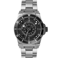 Sportivo Silver Black Bracelet