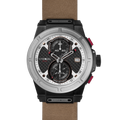 Otto Chrono Silver Black Nato