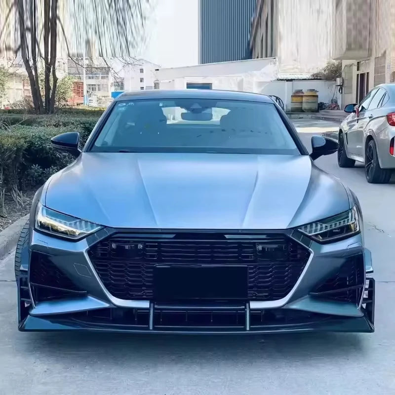 RS7 Style Front Grille with ACC for Audi A7 S7 C8 2019-2025 | Upgrade Kit