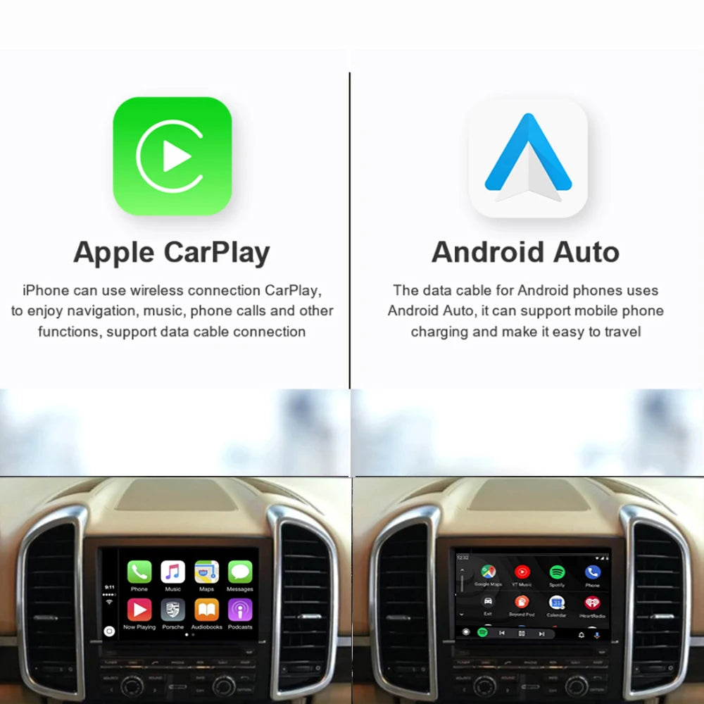 Dckloer 7" Wireless CarPlay Screen for Porsche Cayenne PCM 4.0 2017-2018