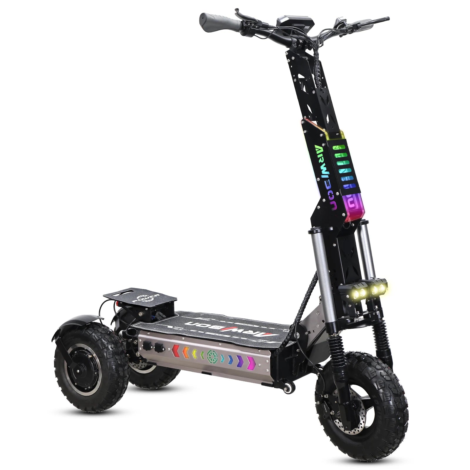 Arwibon MT30 Off-Road Electric Scooter | 6000W, 3 Wheels, Foldable, Adults