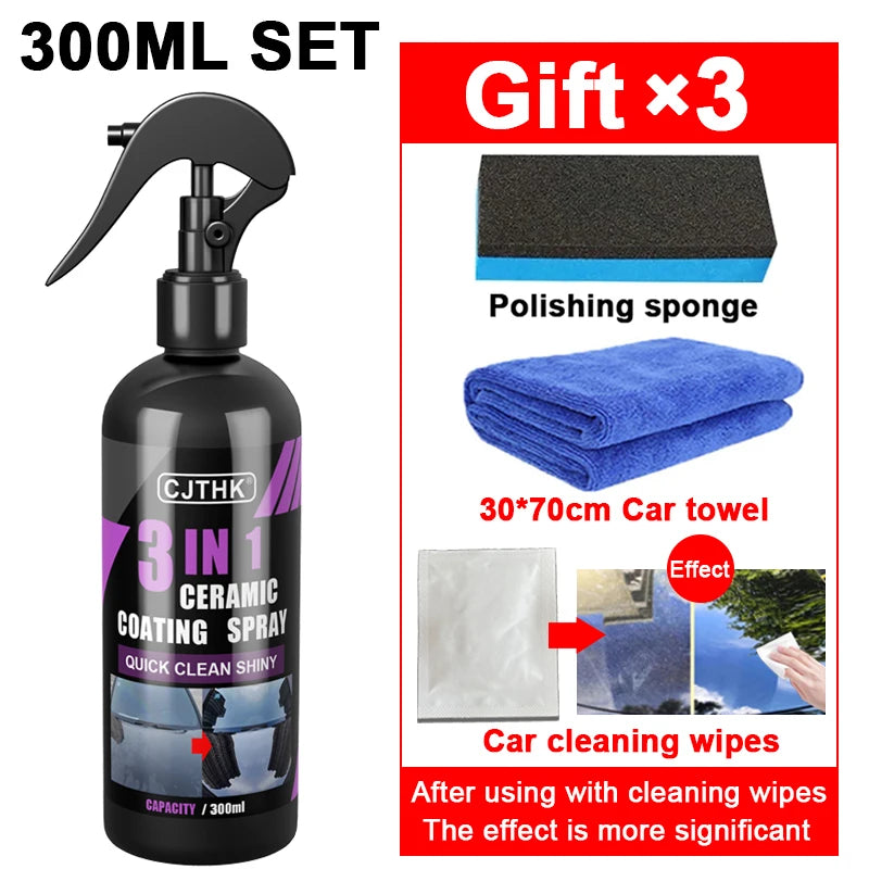Car Ceramic Nano Coating – Hydrophobic Crystal Paint Protection & Polish Agent