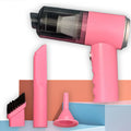 3-in-1 Portable Vacuum Cleaner – USB Rechargeable, Car & Home