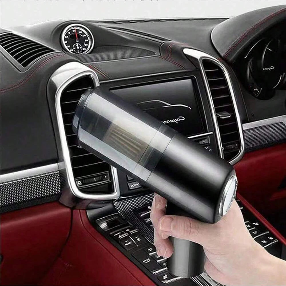 3-in-1 Portable Vacuum Cleaner – USB Rechargeable, Car & Home