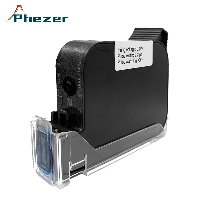 Phezer A Level Ink 1/3/5pcs Handheld Online Inkjet Printer Cartridge Quick Dry Black B Level 12.7mm Original Parts Office