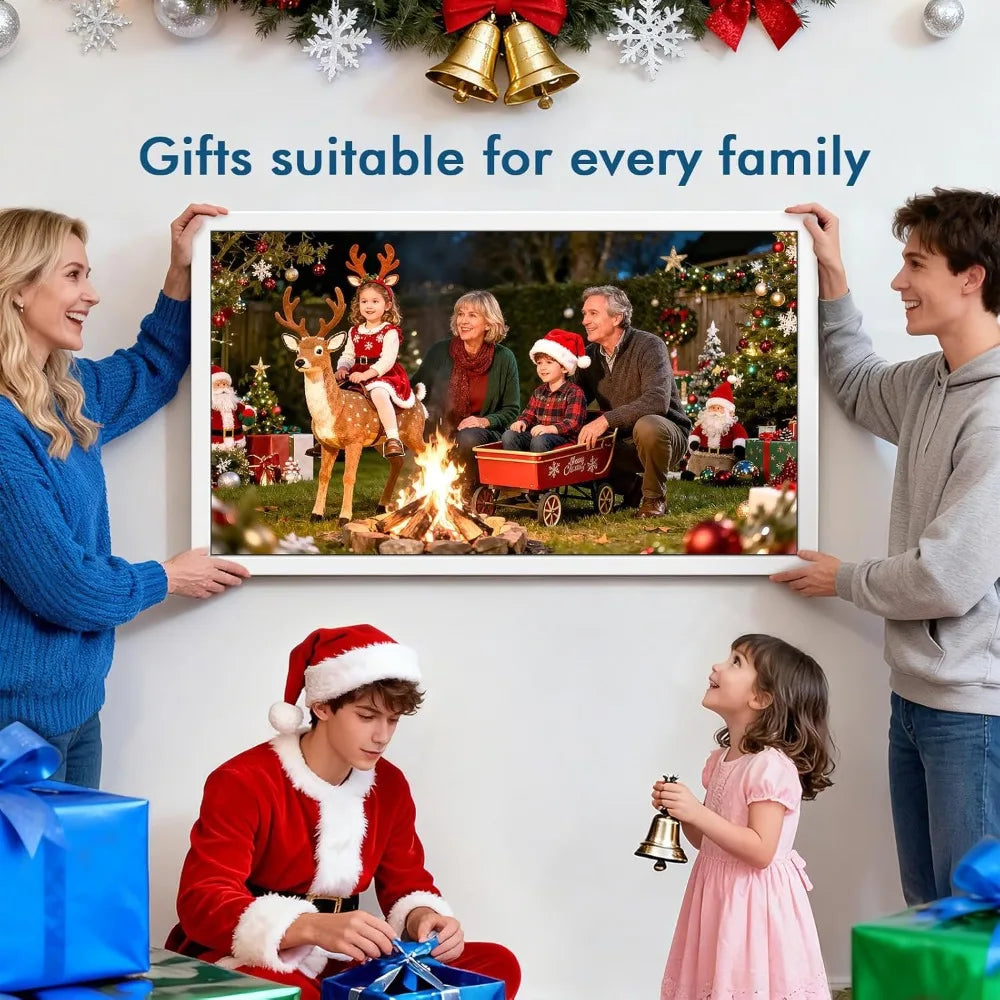 US Shipping 27 Inch Smart Digital Calendar Wall Mountable Electronic Family Planner with Touchscreen IPS Display Chore Chart