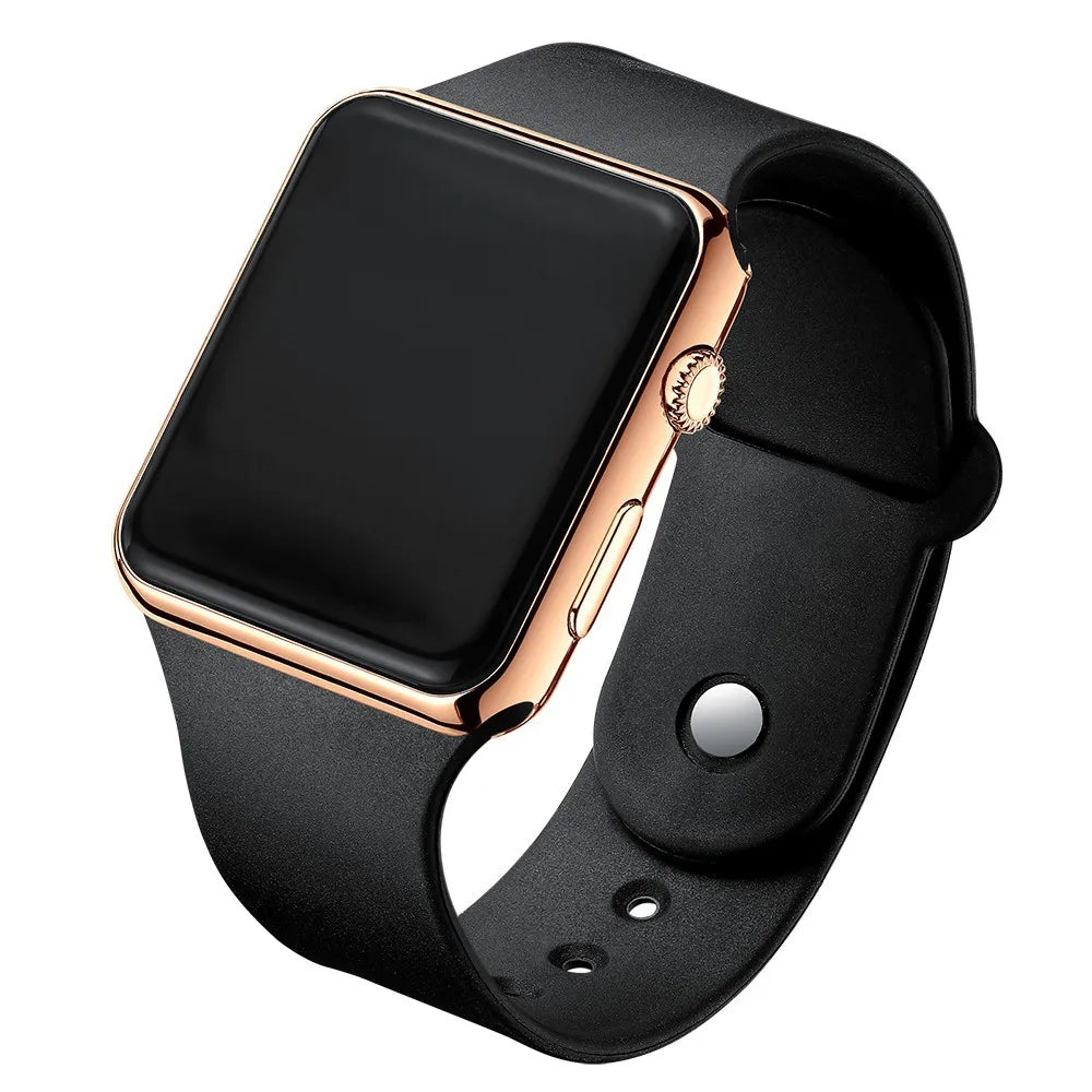 LED Digital Sport Watch for Men & Women | Rubber Strap, Date Display