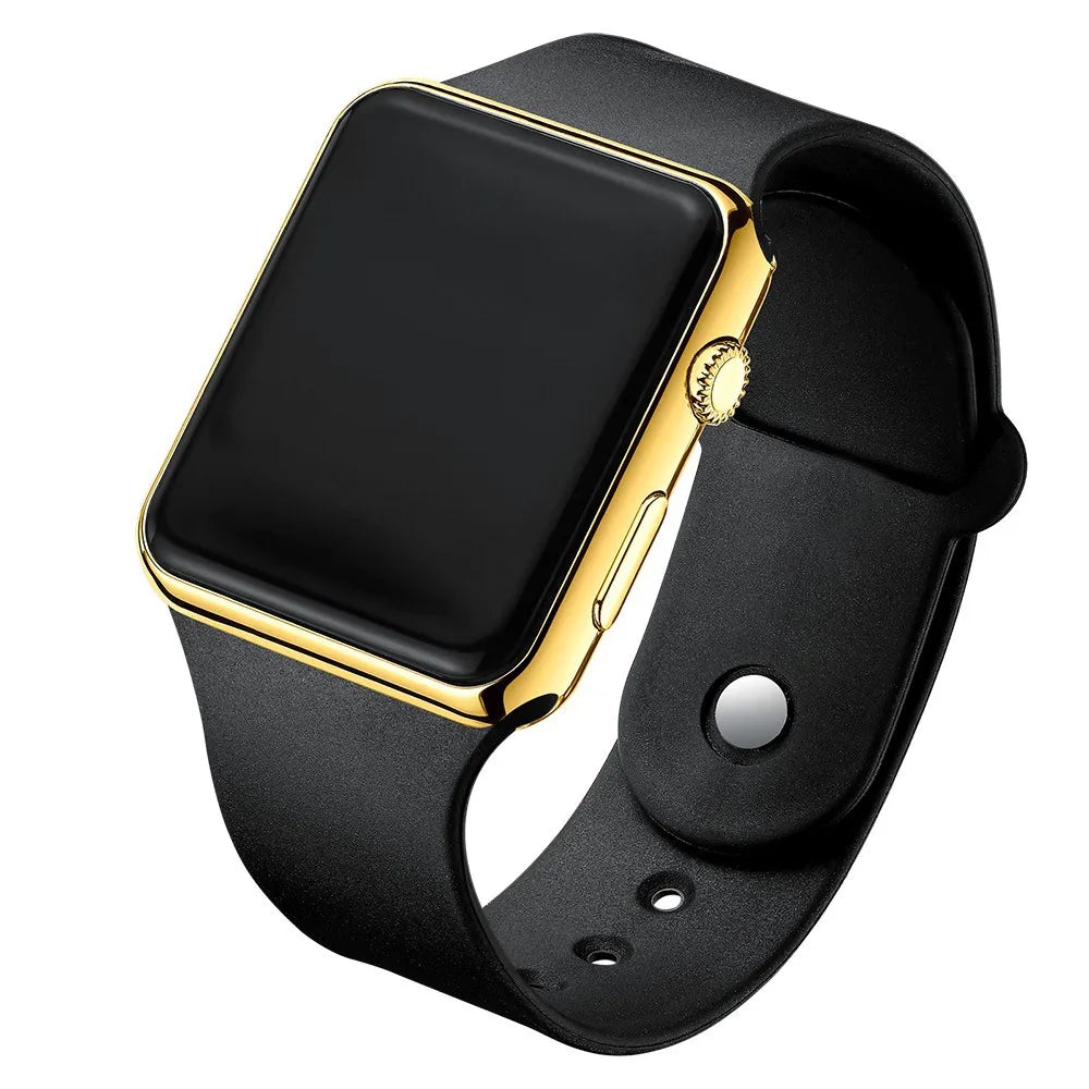 LED Digital Sport Watch for Men & Women | Rubber Strap, Date Display