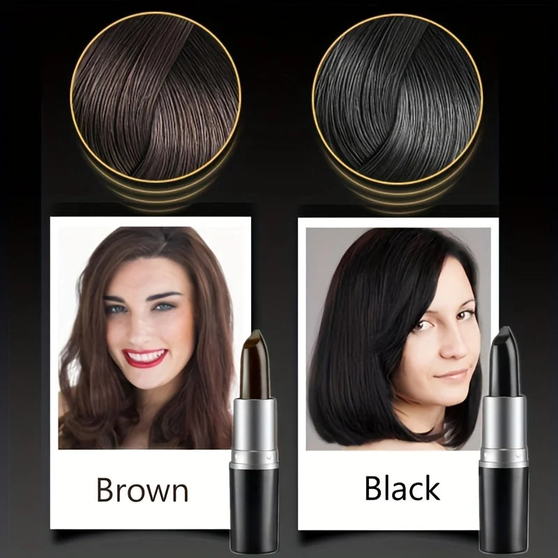 Temporary Hair Color Pen – Fast Root Touch-Up & White Hair Coverage