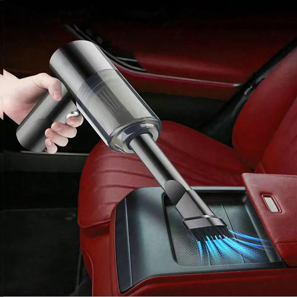 3-in-1 Portable Vacuum Cleaner – USB Rechargeable, Car & Home