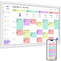 US Shipping 27 Inch Smart Digital Calendar Wall Mountable Electronic Family Planner with Touchscreen IPS Display Chore Chart