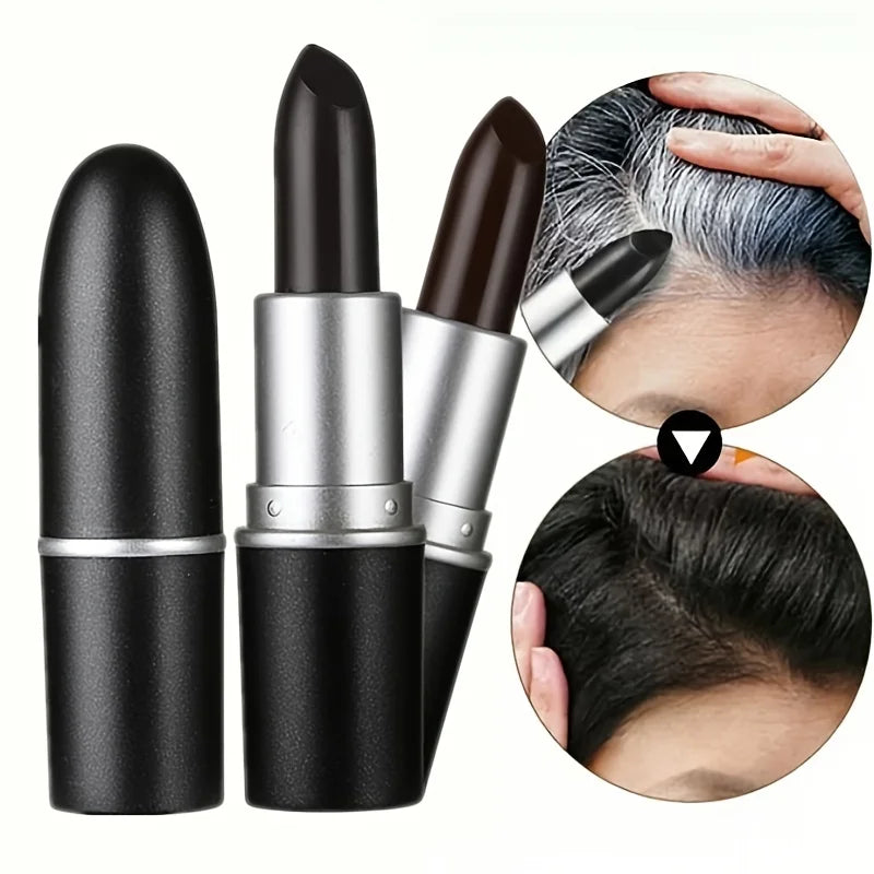 Temporary Hair Color Pen – Fast Root Touch-Up & White Hair Coverage