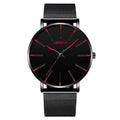 TVK Men's Ultra-Thin Stainless Steel Quartz Watch | Mesh Belt
