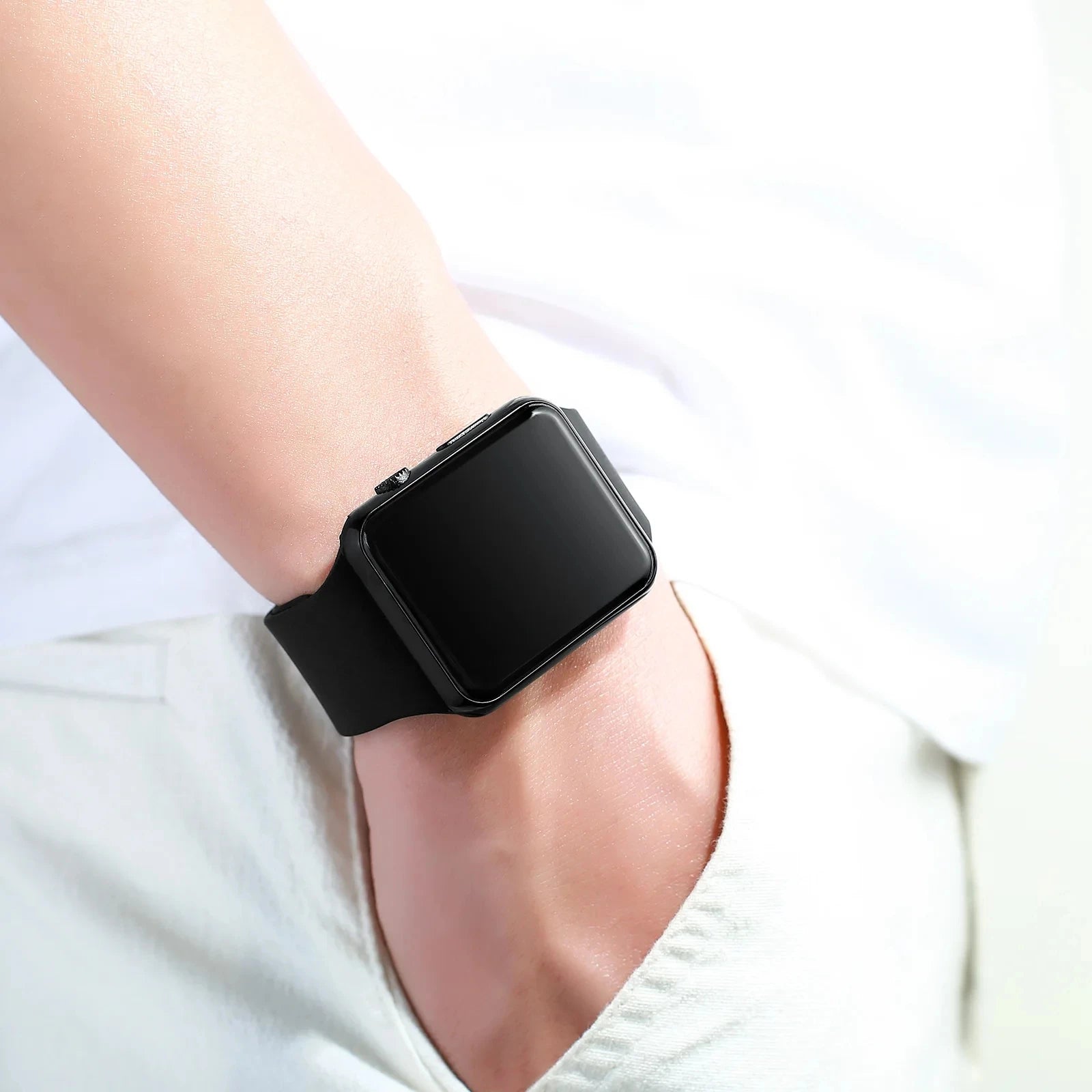 LED Digital Sport Watch for Men & Women | Rubber Strap, Date Display
