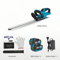 2000W Brushed Electric Hedge Trimmer 15000 RPM Lawn Mower Garden Landscaping Hedge Pruner Trimmer Tool For Makita 18V Battery